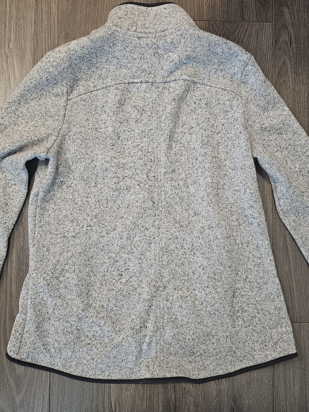 Harley-Davidson Womens Gray Heather Zip-Up Jacket - Picture 4 of 4
